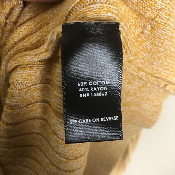 Torrid Yellow Gold Long Sleeve Sweater - Picture 6 of 7